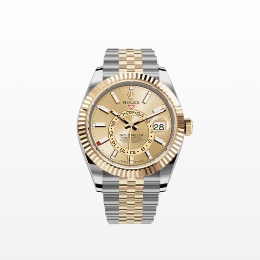 ロレックス スカイドゥエラー オイスター、42 mm、オイスタースチール&イエローゴールド リファレンス m336933-0002