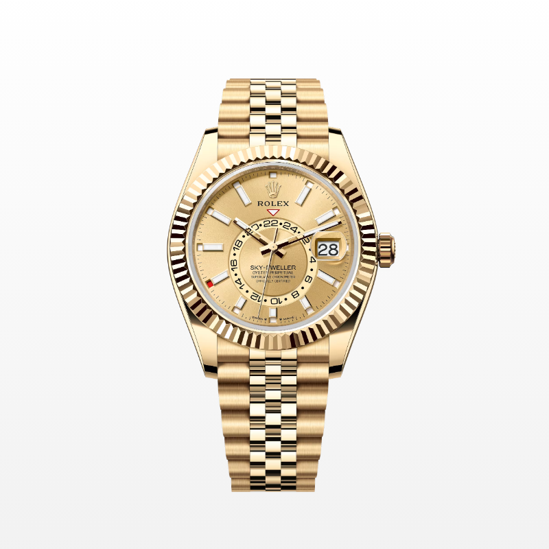 ロレックス スカイドゥエラー オイスター、42 mm、イエローゴールド リファレンス m336938-0004