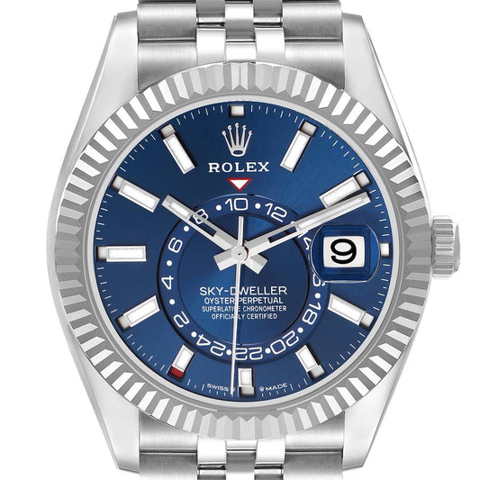 ロレックス スカイドゥエラー オイスター、42 mm、オイスタースチール&ホワイトゴールド リファレンスm336934-0006