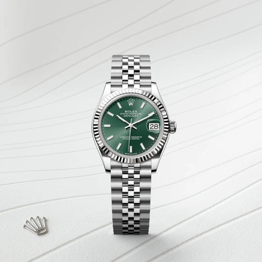 Rolex デイトジャスト 36 オイスター、36 mm、オイスタースチール&ホワイトゴールド