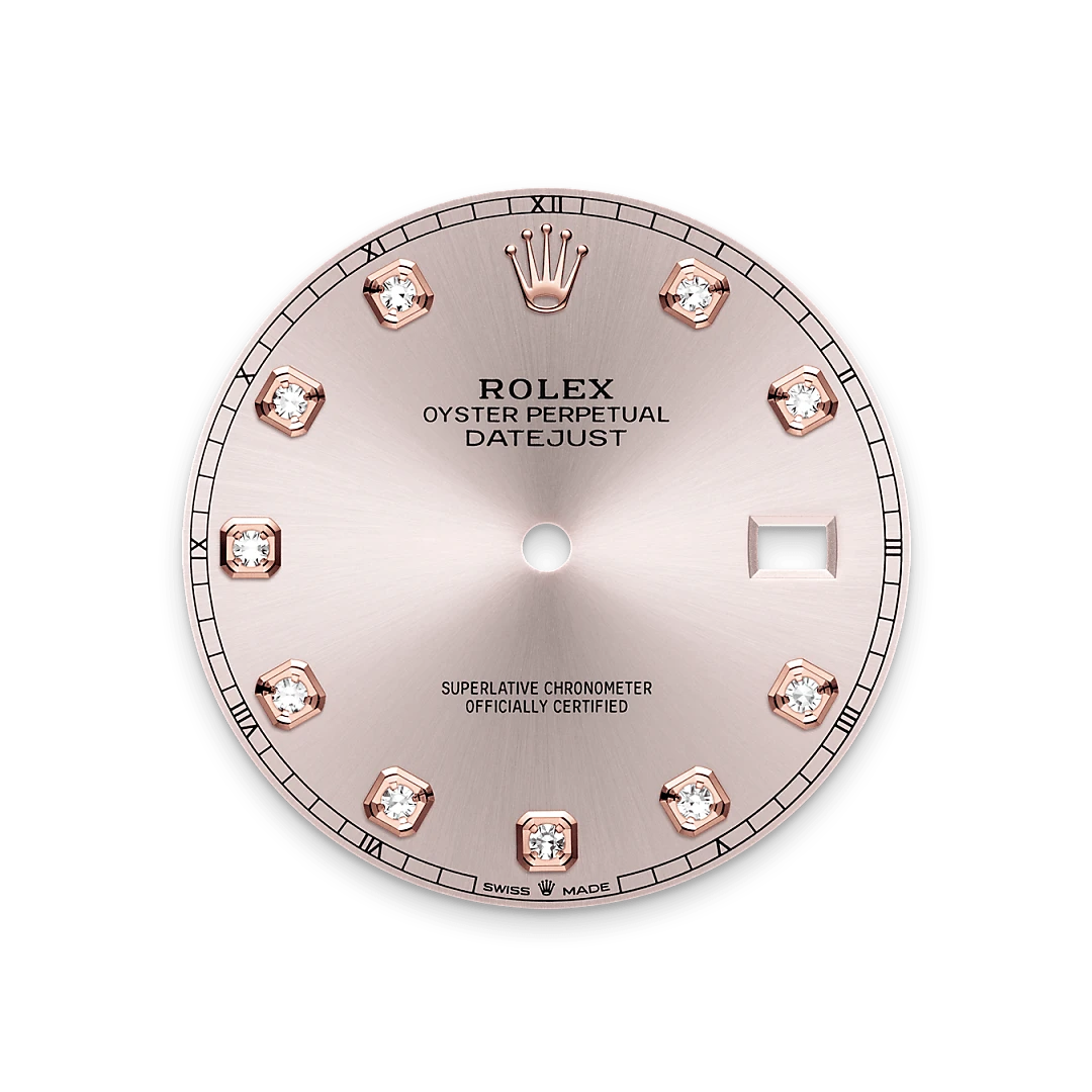 Rolex デイトジャスト 41 オイスター、41 mm、オイスタースチール&エバーローズゴールド
