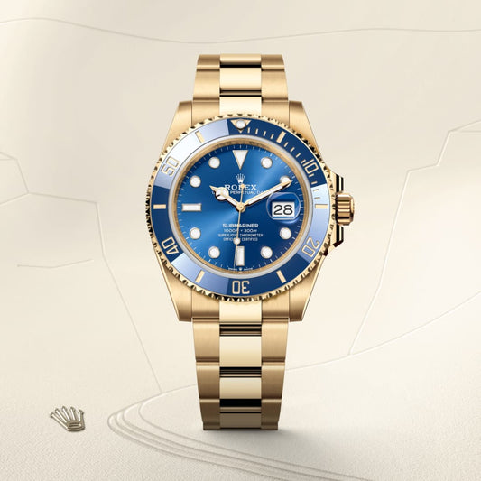 Rolex サブマリーナー デイト オイスター、41 mm、イエローゴールド
