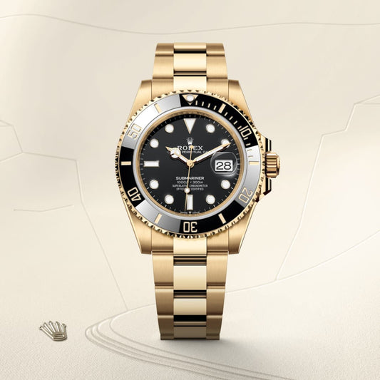 Rolex サブマリーナー デイト オイスター、41 mm、イエローゴールド