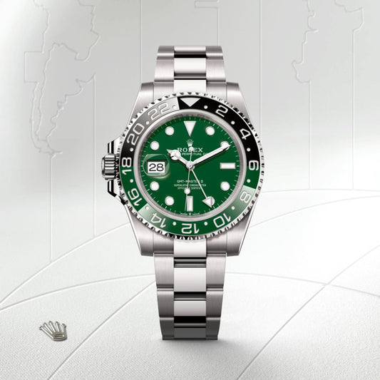 Rolex GMTマスター Ⅱ オイスター、40 mm、ホワイトゴールド