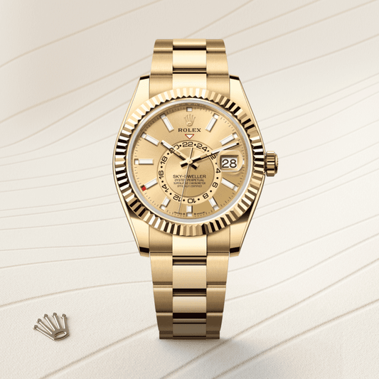 ロレックス スカイドゥエラー オイスター、42 mm、イエローゴールド リファレンス m336938-0001