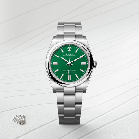 Rolex オイスター パーペチュアル 36 オイスター、36 mm、オイスタースチール