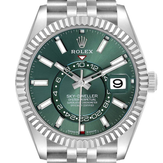 ロレックス スカイドゥエラー オイスター、42 mm、オイスタースチール&ホワイトゴールド リファレンス m336934-0002