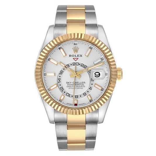 ロレックス スカイドゥエラー オイスター、42 mm、オイスタースチール&イエローゴールド リファレンス m336933-0005