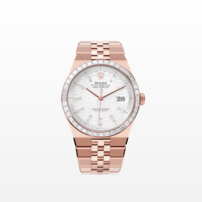ロレックス ランドドゥエラー 40  オイスター、40 mm、エバーローズゴールド、ダイヤモンド  リファレンス m127385tbr-0003