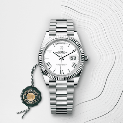 デイデイト 40 | オイスター、40 mm、プラチナ  リファレンス 228236-0010