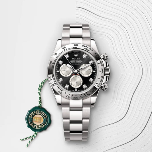 Rolex  コスモグラフ デイトナ オイスター、40 mm、ホワイトゴールド