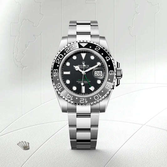 Rolex GMTマスター Ⅱ  オイスター、40 mm、オイスタースチール