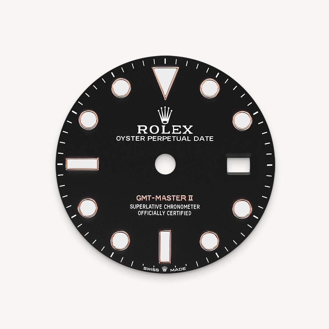 RolexGMTマスター Ⅱ  オイスター、40 mm、エバーローズゴールド