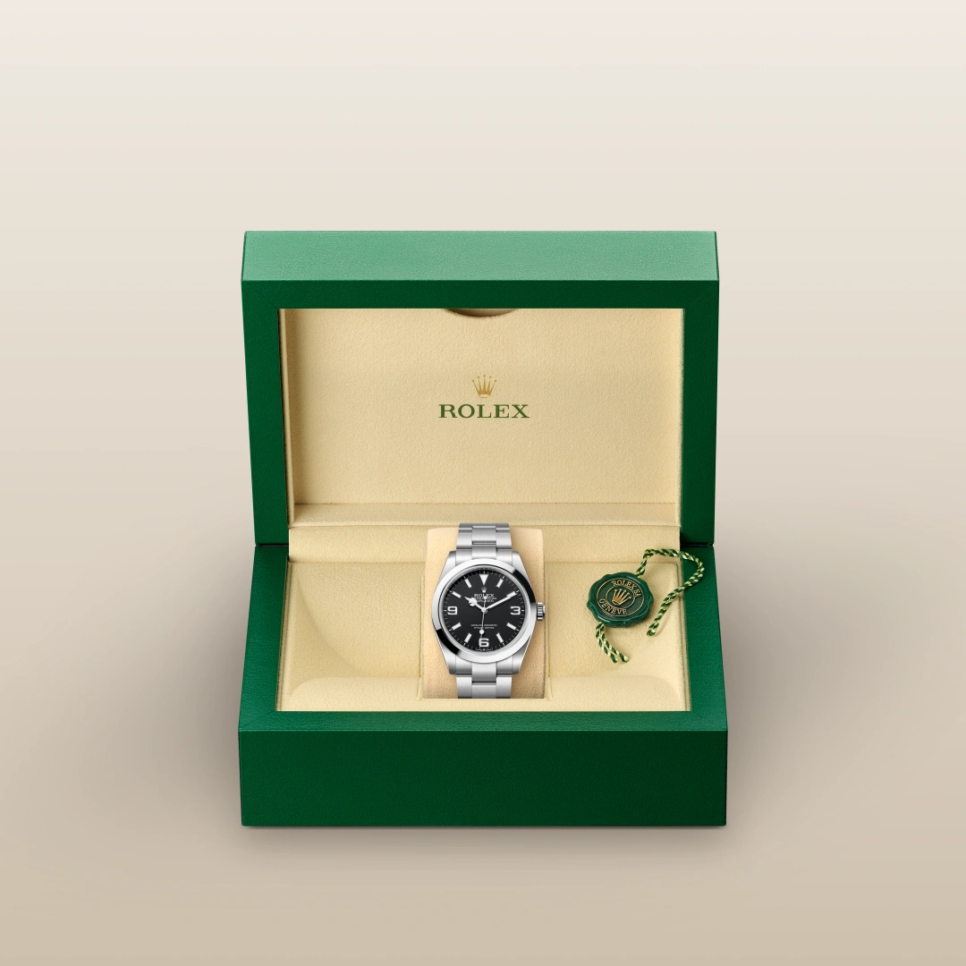 Rolex エクスプローラー 36  オイスター、36 mm、オイスタースチール