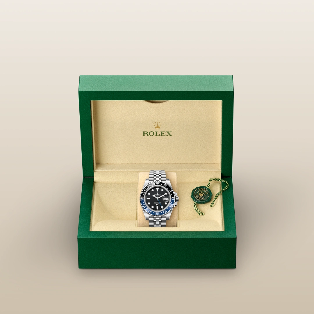 Rolex GMTマスター Ⅱ  オイスター、40 mm、オイスタースチール