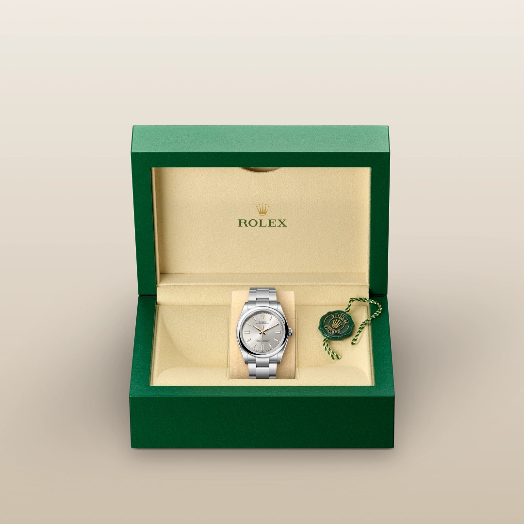 Rolex オイスター パーペチュアル 36  オイスター、36 mm、オイスタースチール