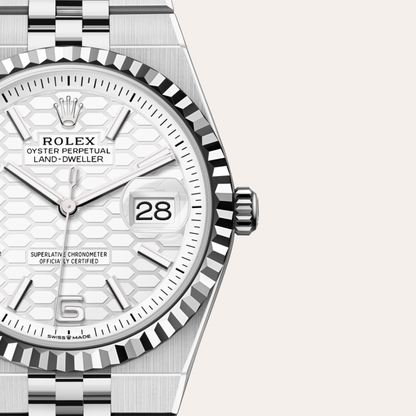 ロレックス ランドドゥエラー 36  オイスター、36 mm、オイスタースチール＆ホワイトゴールド  リファレンス m127234-0001