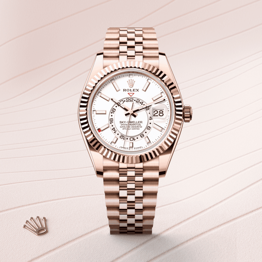 ロレックス スカイドゥエラー  オイスター、42 mm、エバーローズゴールド  リファレンス m336935-0007