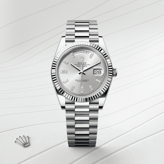 Day-Date 40 | Oyster, 40 mm, platinum  Reference 228236-0002