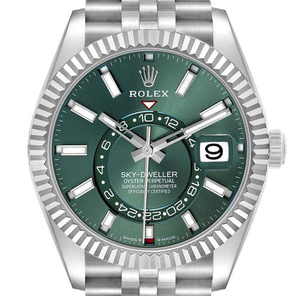 ロレックス スカイドゥエラー  オイスター、42 mm、オイスタースチール＆ホワイトゴールド  リファレンス m336934-0002