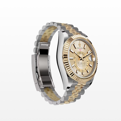 ロレックス スカイドゥエラー  オイスター、42 mm、オイスタースチール＆イエローゴールド  リファレンス m336933-0002