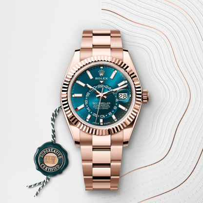 ロレックス スカイドゥエラー  オイスター、42 mm、エバーローズゴールド  リファレンス m336935-0001