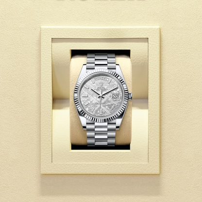 デイデイト 40 | オイスター、40 mm、プラチナ  リファレンス 228236-0011