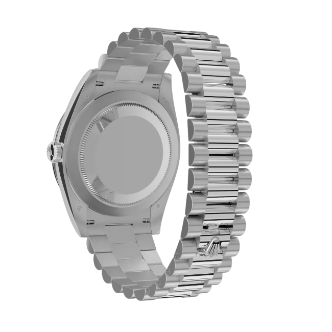 デイデイト 40 | オイスター、40 mm、プラチナ、ダイヤモンド  リファレンス 228396TBR-0002