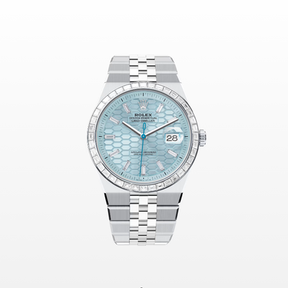 ロレックス ランドドゥエラー 40  オイスター、40 mm、プラチナ、ダイヤモンド  リファレンス m127386tbr-0001
